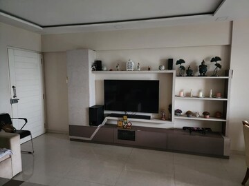Living Room in 2 BHK Apartment at Gurukrupa Marina Enclave, Malad West – for Rent