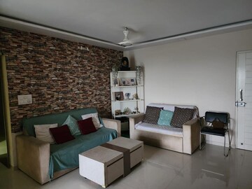 Living Room in 2 BHK Apartment at Gurukrupa Marina Enclave, Malad West – for Rent