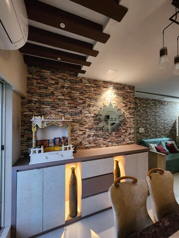 Furnished Amenities in 2 BHK Apartment at Gurukrupa Marina Enclave, Malad West – for Rent