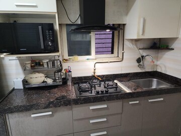 Kitchen in 2 BHK Apartment at Gurukrupa Marina Enclave, Malad West – for Rent