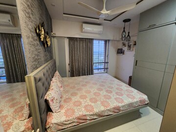 Bedroom in 2 BHK Apartment at Gurukrupa Marina Enclave, Malad West – for Rent