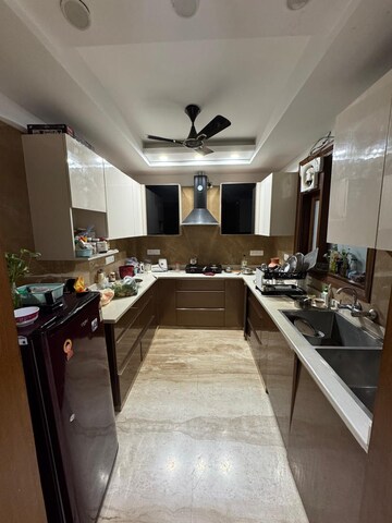Kitchen in 4 BHK Apartment at Shakti Khand 2 – for Rent
