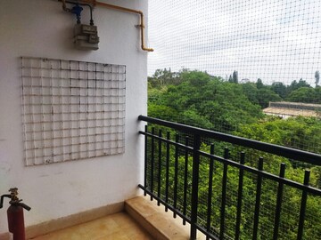 Balcony in 3 BHK Apartment at Prestige Wellington Park, Jalahalli – for Rent
