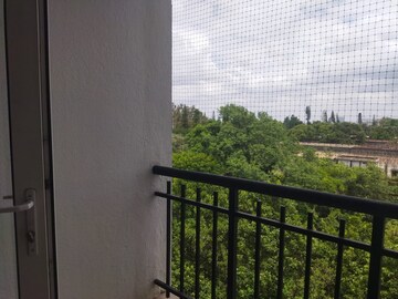 Balcony in 3 BHK Apartment at Prestige Wellington Park, Jalahalli – for Rent