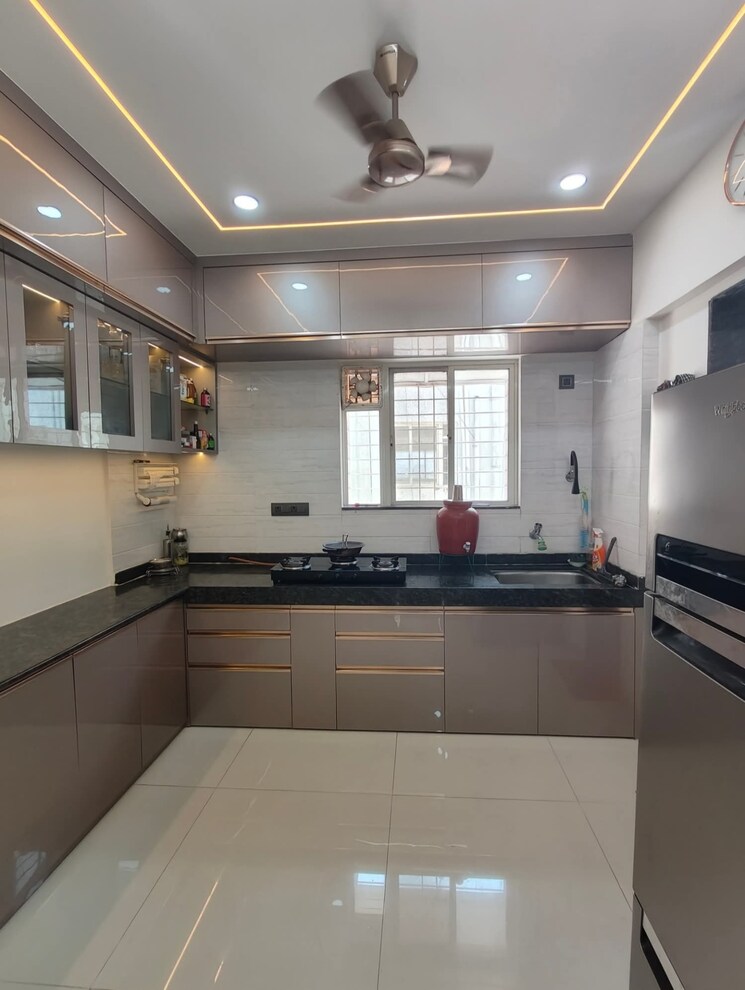 Kitchen, eisha-basilla 2 Bedroom 1260 Sq.Ft. Apartment In Kondhwa Pune 8937483