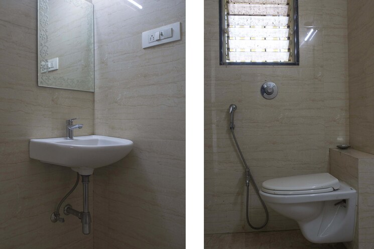 Bathroom, kandivali west Pg For Girls In Kandivali West 8937461