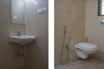 Bathroom in  Pg at Kandivali West – for Rent