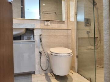 Bathroom in 3 BHK Apartment at Hiranandani Estate, Ghodbunder Road – for Rent