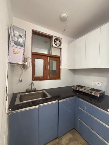 Kitchen in 1 RK Builder Floor at Neb Sarai – for Rent