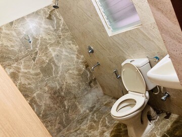 Bathroom in 2 BHK Apartment at Raheja Vistas Phase 3, Mohammadwadi – for Rent