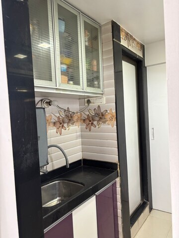 Kitchen in 1 BHK Apartment at Royal Redidency, Lalbaug – for Sale
