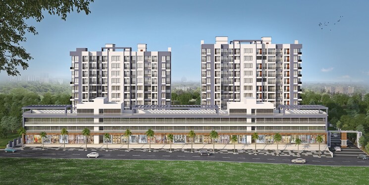 Exterior View, raheja-vistas-phase-3 2 Bedroom 801 Sq.Ft. Apartment In Mohammadwadi Pune 8937606