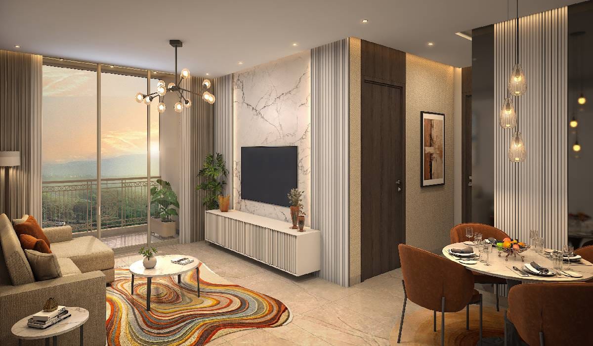 2 BHK 820 Sq.Ft. Apartment in Hiranandani Fortune City