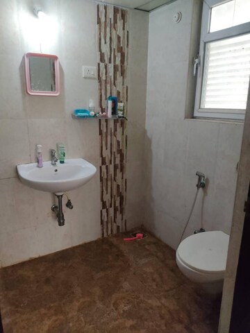 Bathroom in 2 BHK Apartment at Ramky One Kosmos, Gachibowli – for Rent