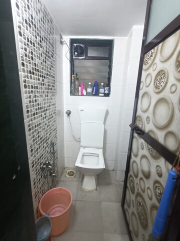 Bathroom in 1 BHK Apartment at Khaparidev CHS, Parel – for Sale