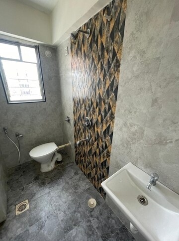 Bathroom in 2 BHK Apartment at Aswani Galaxy, Wakad – for Rent