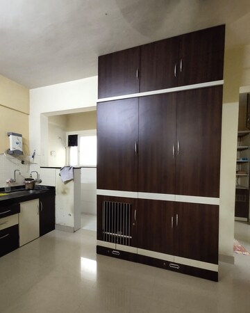Kitchen in 2 BHK Apartment at Aishwaryam Greens Co-operative Housing Society, Wakad – for Rent