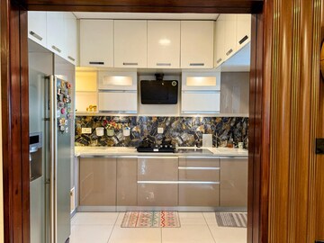 Kitchen in 3 BHK Apartment at Purva Palm Beach, Hennur Road – for Rent