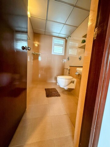 Bathroom in 3 BHK Apartment at Purva Palm Beach, Hennur Road – for Rent