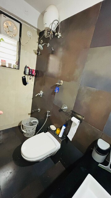 Bathroom in 2 BHK Apartment at Lakshmi Ivana, Wakad – for Rent
