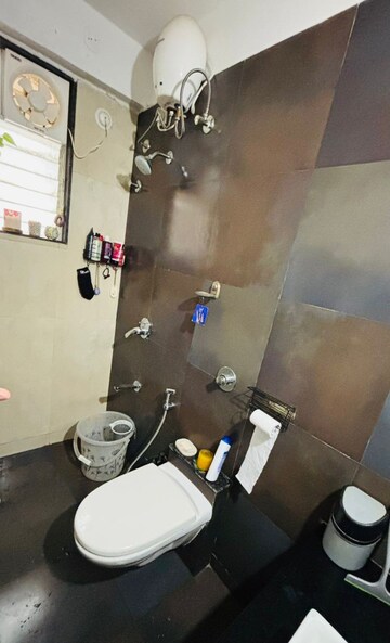 Bathroom in 2 BHK Apartment at Lakshmi Ivana, Wakad – for Rent
