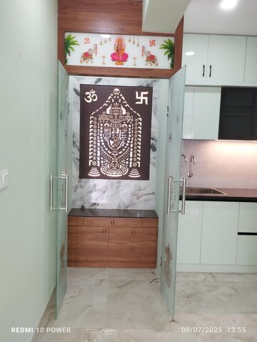 Bathroom in 3 BHK Apartment at Lakshmis Emperia, Miyapur – for Rent