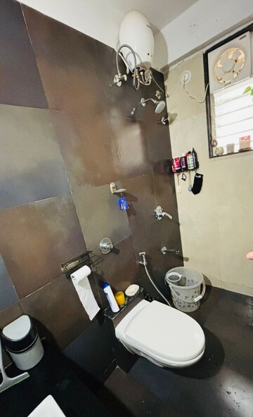 Bathroom in 2 BHK Apartment at Lakshmi Ivana, Wakad – for Rent