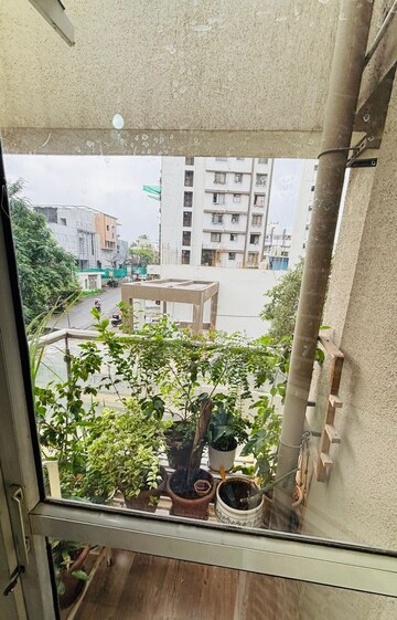Terrace in 2 BHK Apartment at Lakshmi Ivana, Wakad – for Rent