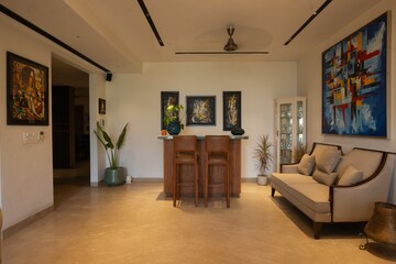 Living Room in 4 BHK Builder Floor at Nathupur – for Sale