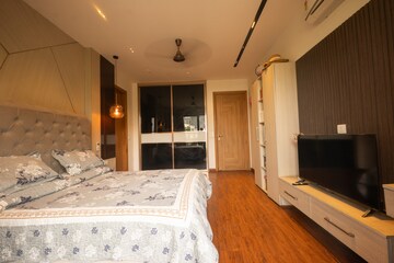 Bedroom in 4 BHK Builder Floor at Nathupur – for Sale