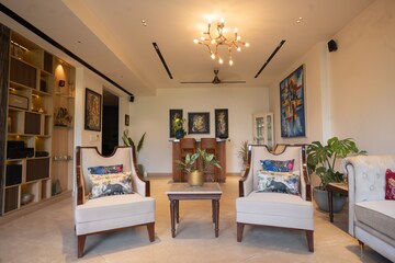 Living Room in 4 BHK Builder Floor at Nathupur – for Sale