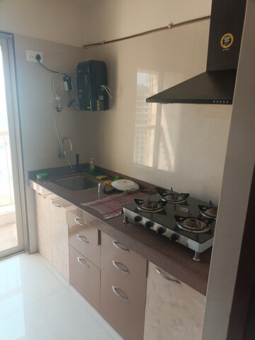 Kitchen in 1 BHK Apartment at Rutu City, Thane West – for Sale