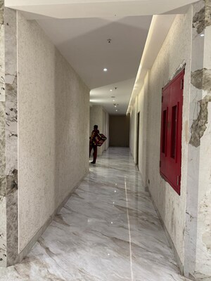 Building Lobby in 1 BHK Apartment at Mahavir Kalpavruksha, Ghodbunder Road – for Sale