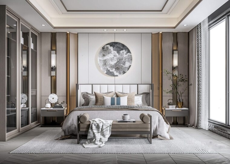 Bedroom, sector 73 2 Bedroom 1100 Sq.Ft. Builder Floor In Sector 73 Noida 8938056