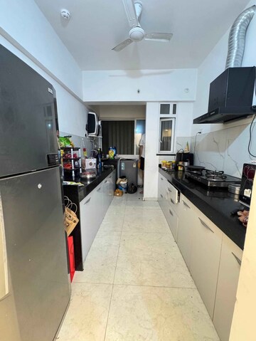 Kitchen in 3 BHK Apartment at Majestique Towers, Kharadi – for Rent