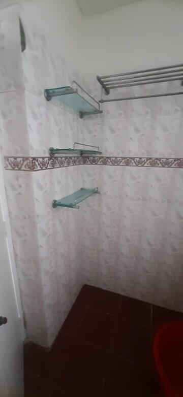 Bathroom in 3 BHK Builder Floor at Sushant Lok I – for Rent