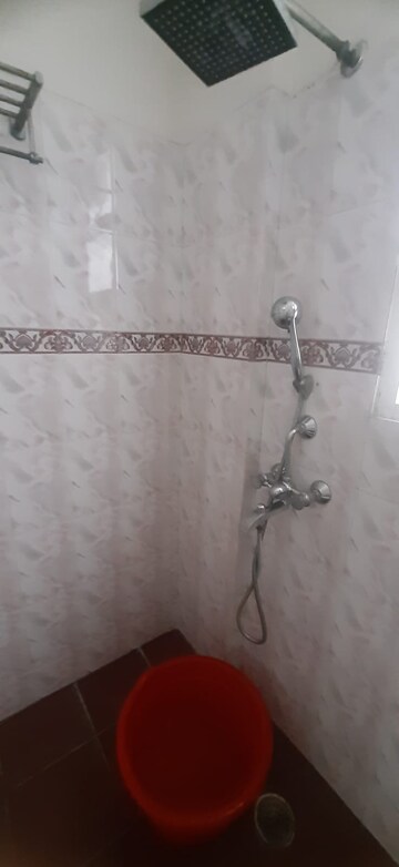 Bathroom in 3 BHK Builder Floor at Sushant Lok I – for Rent