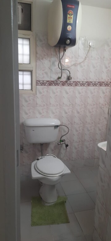 Bathroom in 3 BHK Builder Floor at Sushant Lok I – for Rent