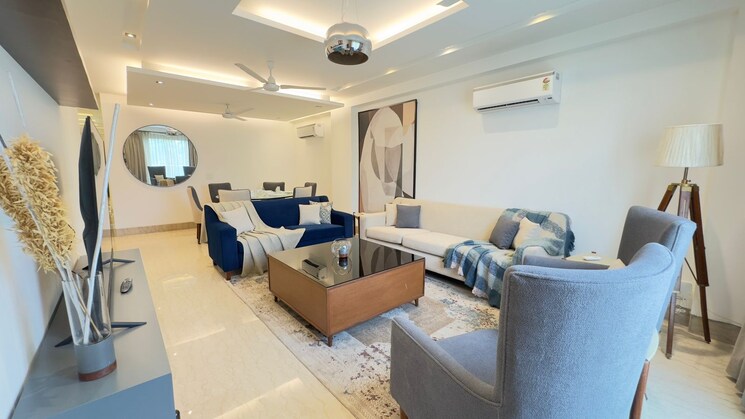 Master Bedroom, rwa-hauz-khas-block-c-5 4 Bedroom 2500 Sq.Ft. Builder Floor In Hauz Khas Delhi 8938088