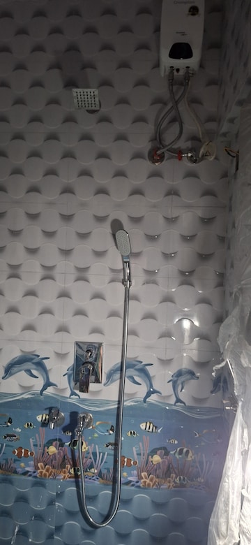Bathroom in 1 BHK Apartment at Cidco Ekta CHS, Ghansoli – for Rent