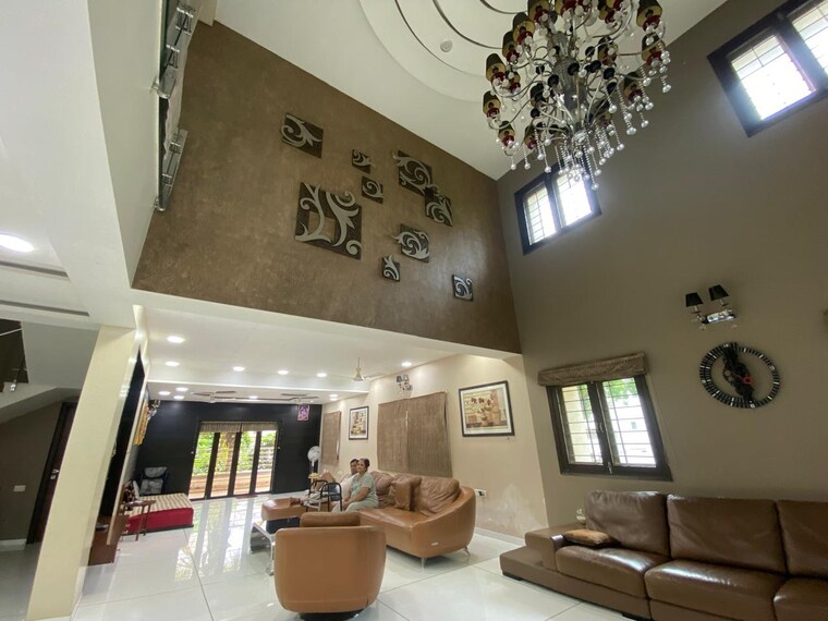 Living Room, citylight area 5 Bedroom 801 Sq.Yd. Independent House In Citylight Area Surat 8938124