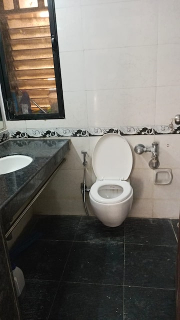 Bathroom in 3 BHK Apartment at K Raheja Raheja Residency, Malad East – for Rent