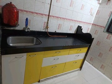 Kitchen in 1 BHK Apartment at Shree Ganesh CHS Nerul, Nerul – for Rent