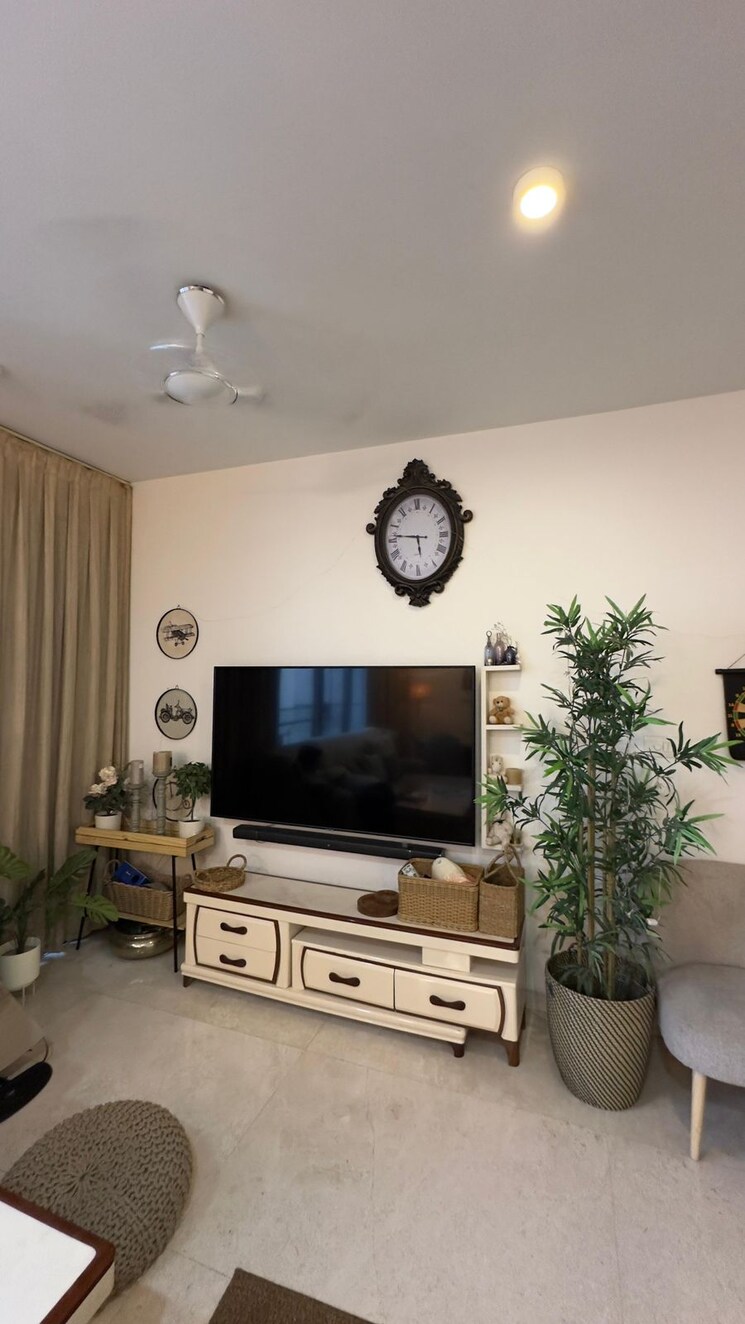 Living Room, romell-aether 2 Bedroom 713 Sq.Ft. Apartment In Goregaon East Mumbai 8938136