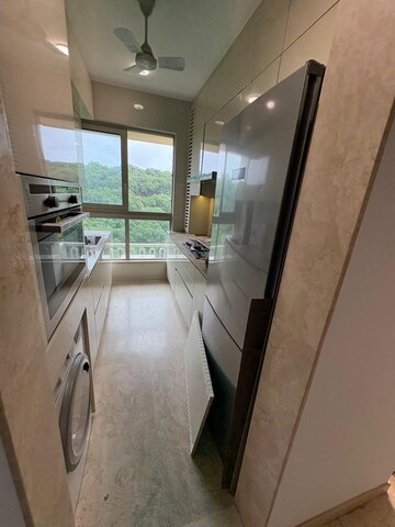 Kitchen in 2 BHK Apartment at Hiranandani Castle Rock, Powai – for Rent