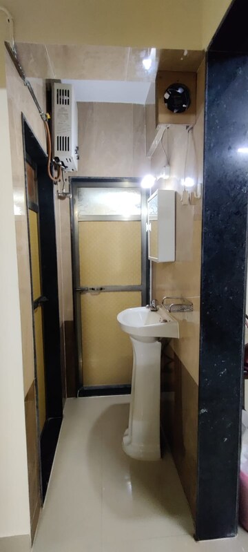 Bathroom in 1 BHK Apartment at Vijay Nagari CHS, Vijay Nagari – for Rent