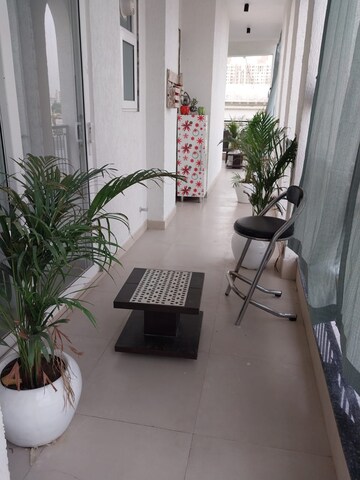Balcony in 4 BHK Builder Floor at Unitech Deerwood Chase, Nirvana Country – for Rent