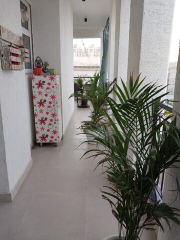 Balcony in 4 BHK Builder Floor at Unitech Deerwood Chase, Nirvana Country – for Rent