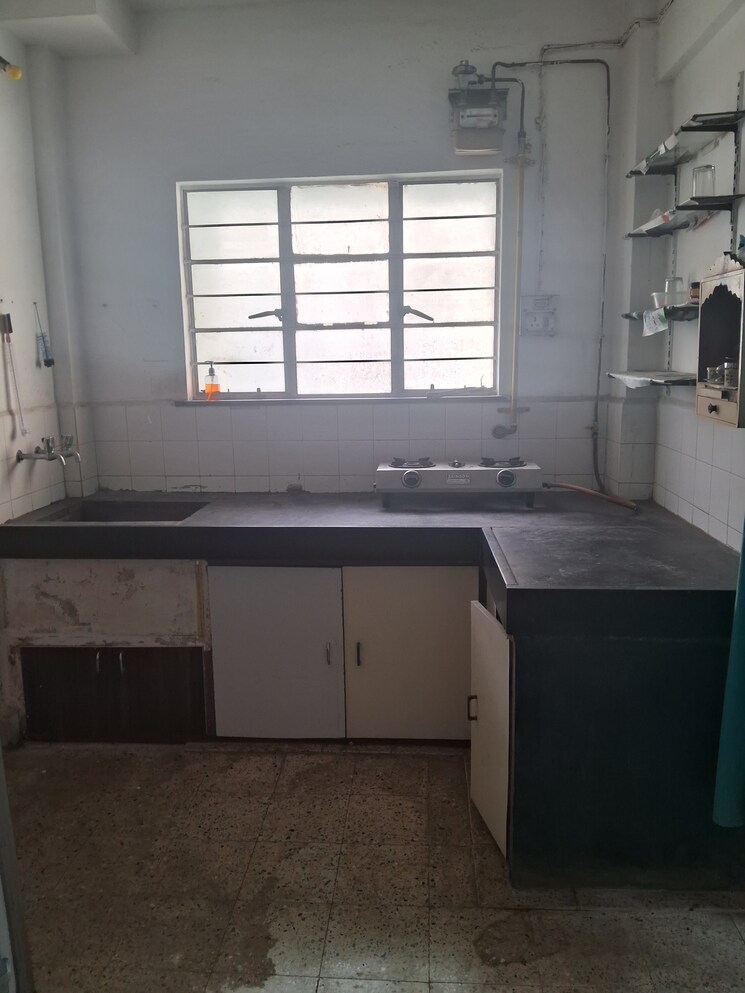 Kitchen, visava-gharkul 1 Bedroom 550 Sq.Ft. Apartment In Aundh Pune 8938271