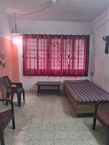 Living Room in 1 BHK Apartment at Visava Gharkul, Aundh – for Rent
